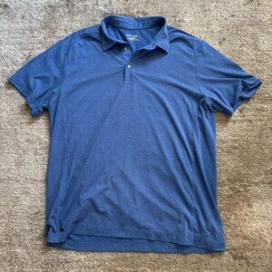 UNTUCKit Men's Performance Polo Blue Size XL